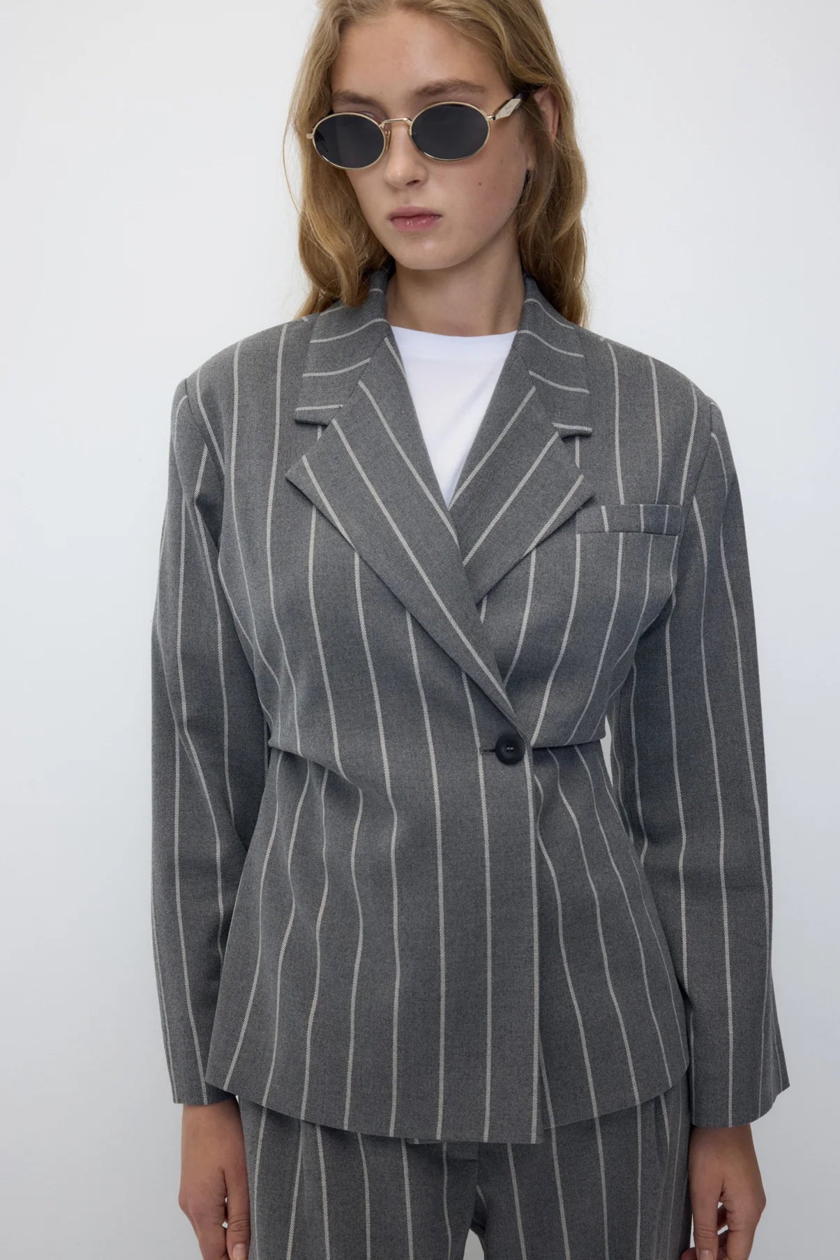 Giacca Rita Row Paul blazer grey