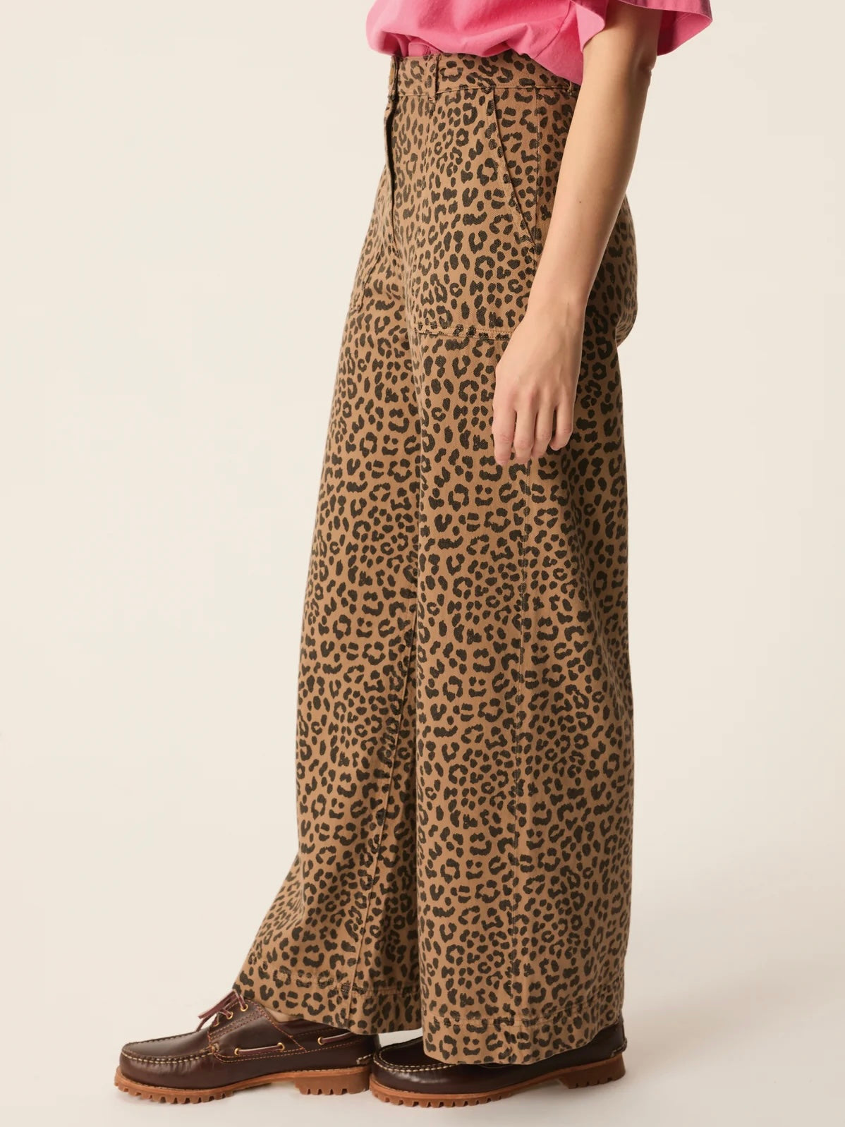 Pantalone Des Petits Hauts Saga Graou leopardato