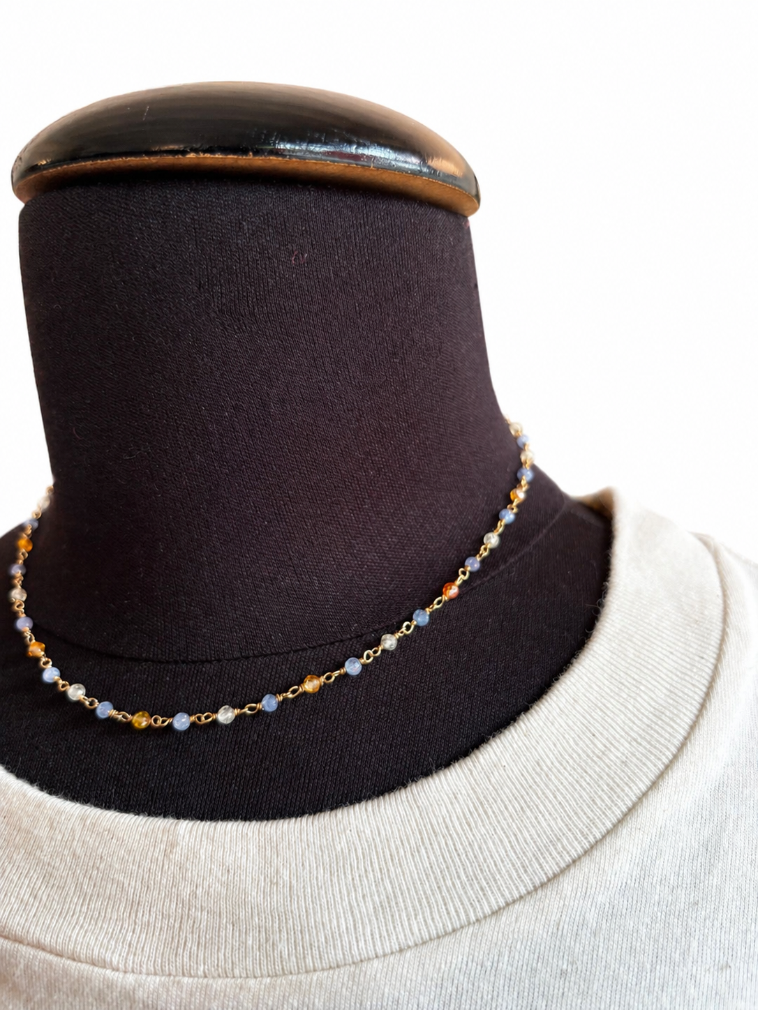 Collana Emmevi rosario zirconi