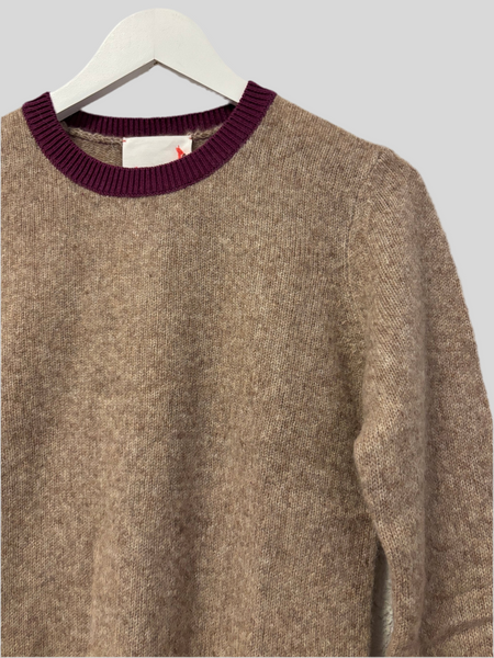 Maglione Absolut Cashmere Breena Chesnut/Eggplant