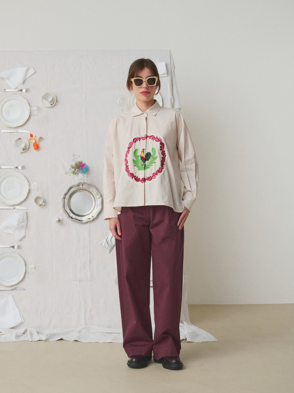 Camicia Mii Greta the table