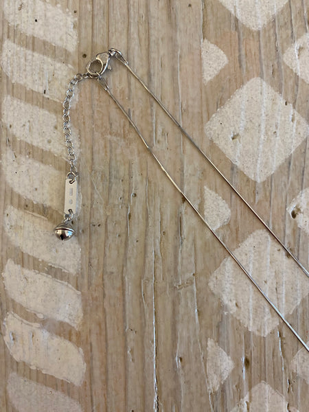 Collana Argentoblu Gea 1 filo argento rodiato