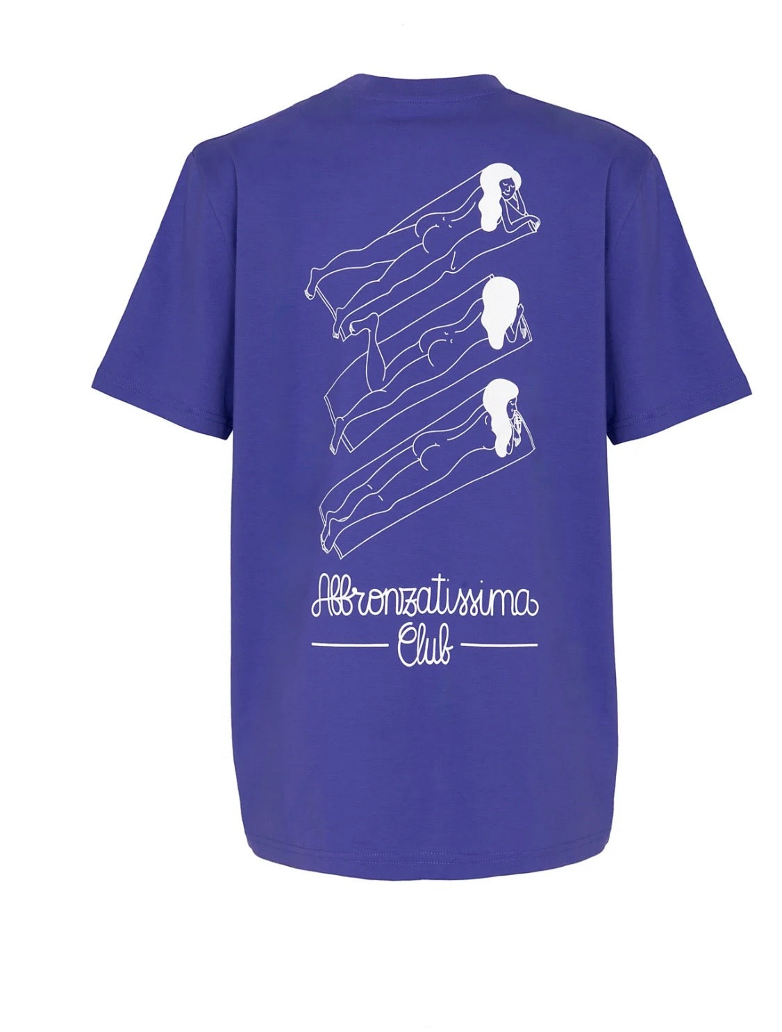 T-shirt Mimi a La Mer Abbronzatissima Viola