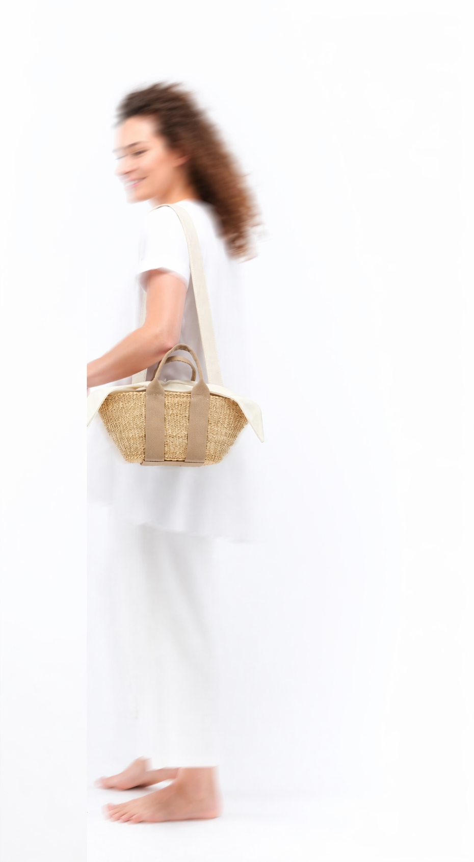 Borsa Muun Mini George Natural Beige