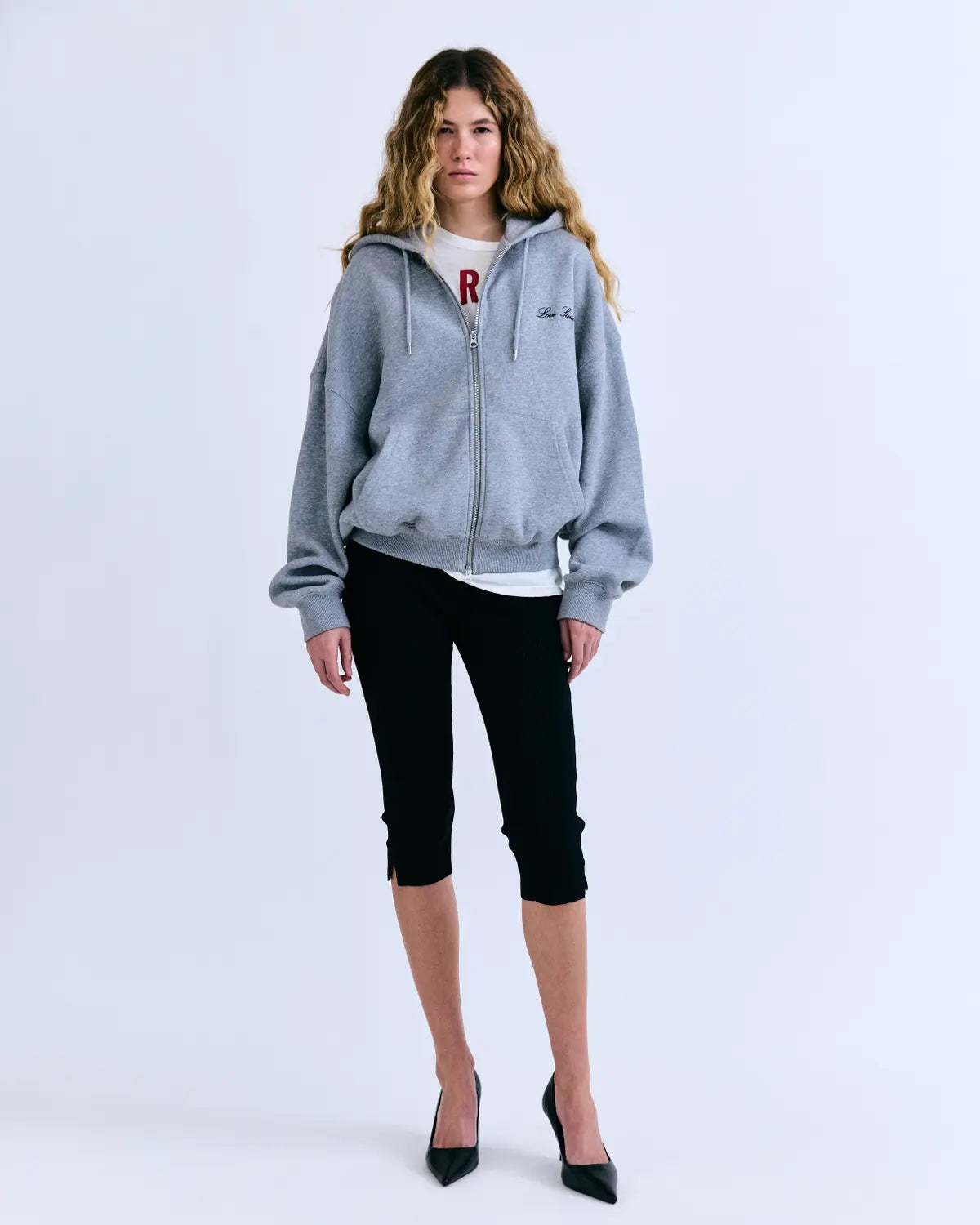 Felpa Love Stories Maple grey