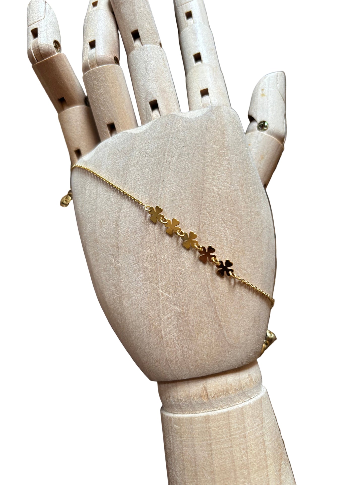 Bracciale Emmevi quadrifogli