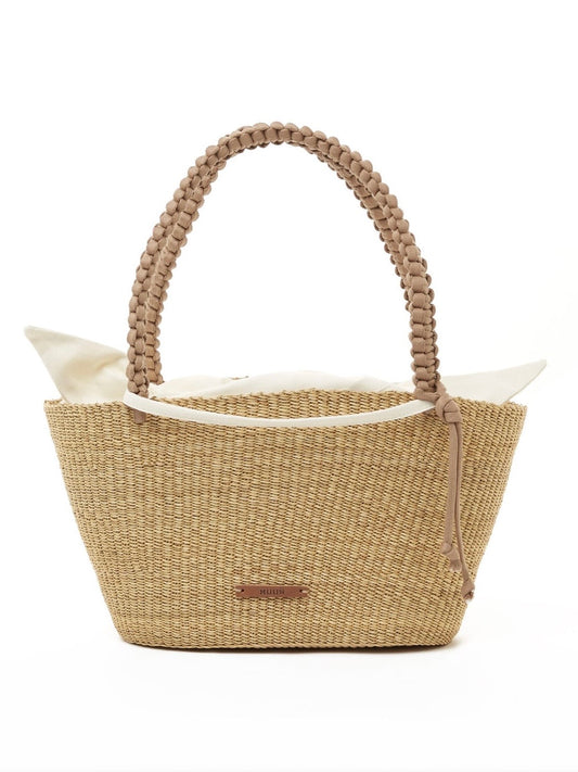 Borsa Muun Margareth Camel Ecru