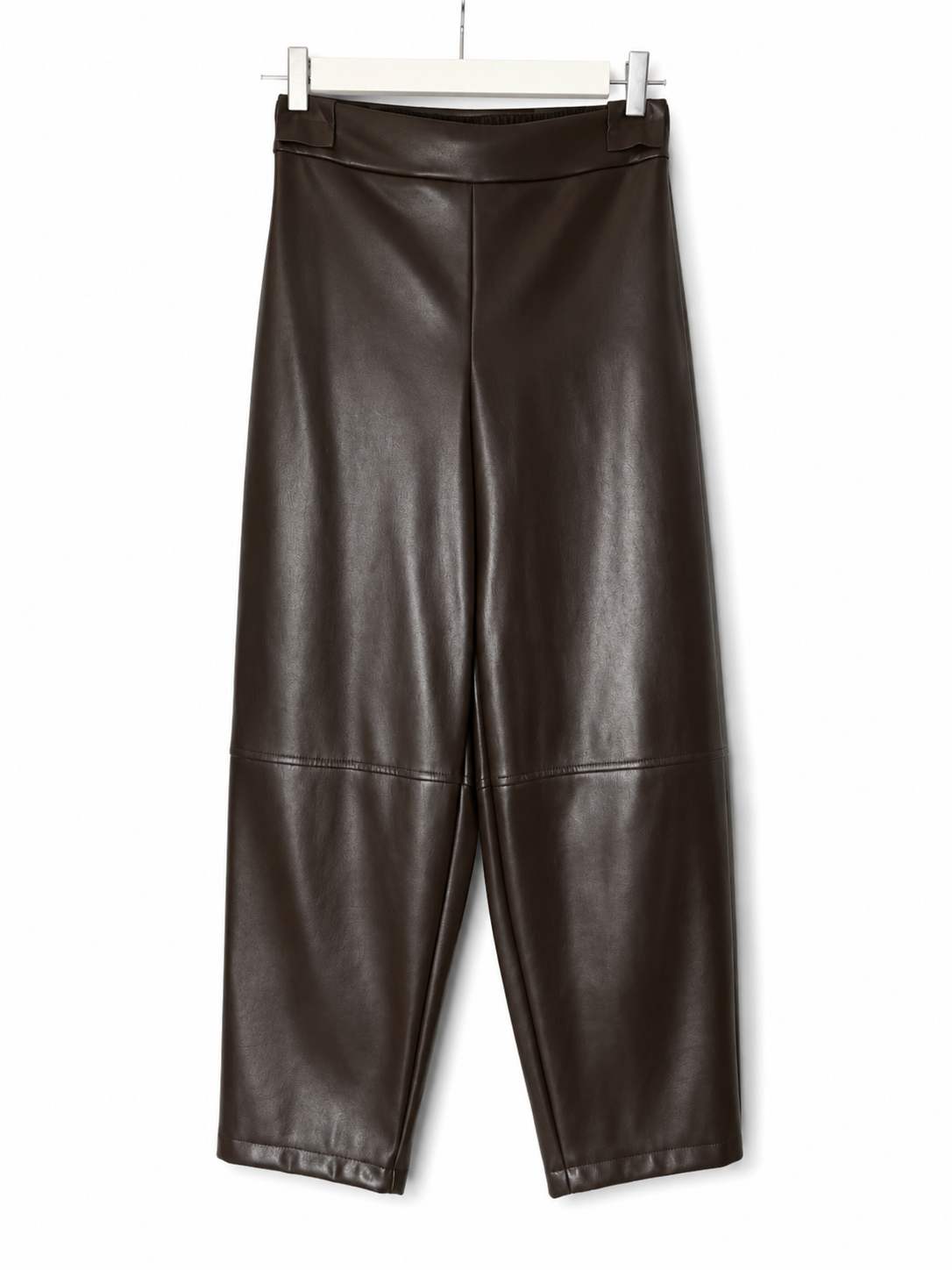 Pantalone Flirt ecopelle moro
