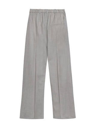 Pantalone Tela Stormo fresco lana grigio cemento