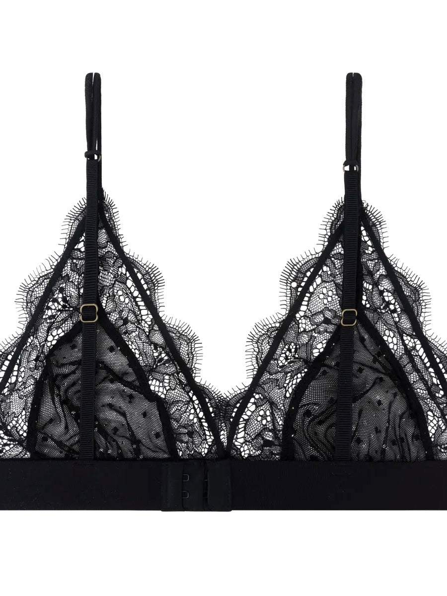 Bralette Love Stories Love Lace Black