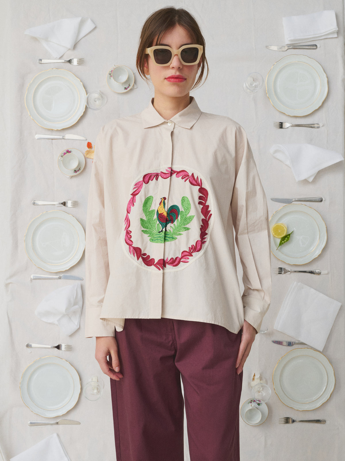 Camicia Mii Greta the table