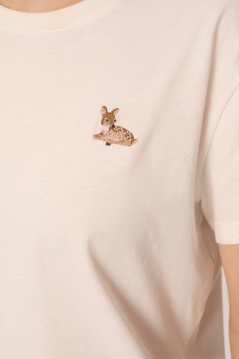 T-shirt Des Petits Hauts Fantine ecru