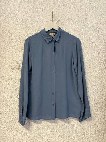 Camicia Flirt viscosa azzurra