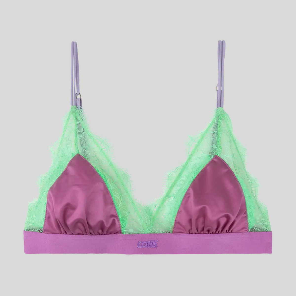 Bralette Love Stories Love Lace Purple