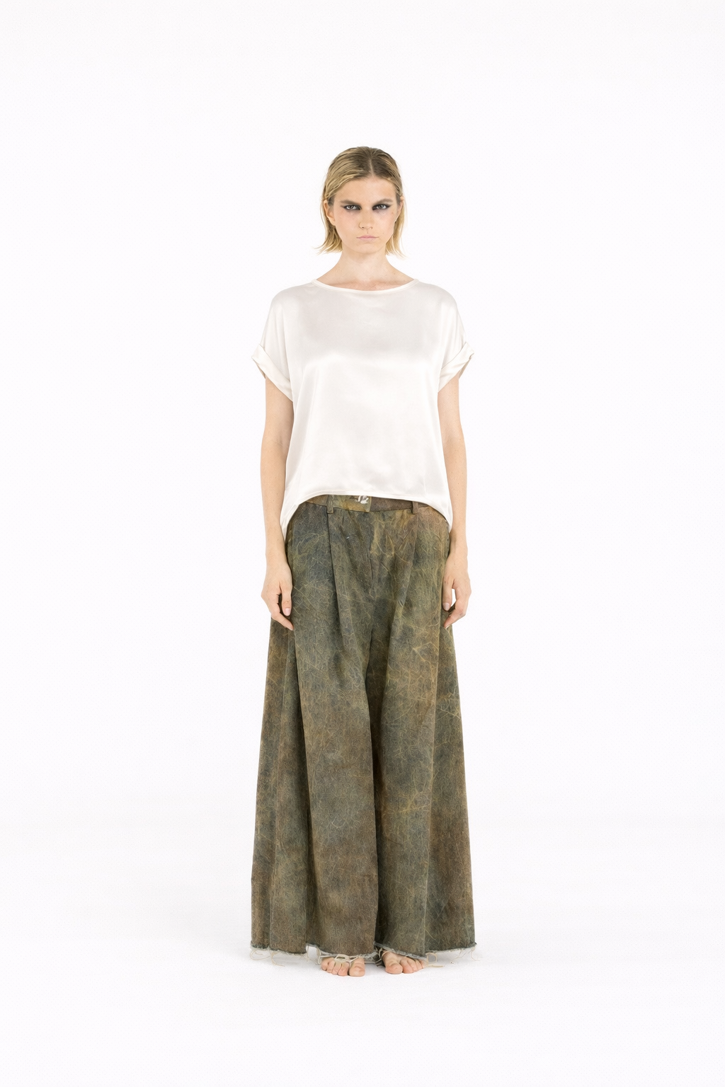 T-shirt Sanctamuerte Antique White