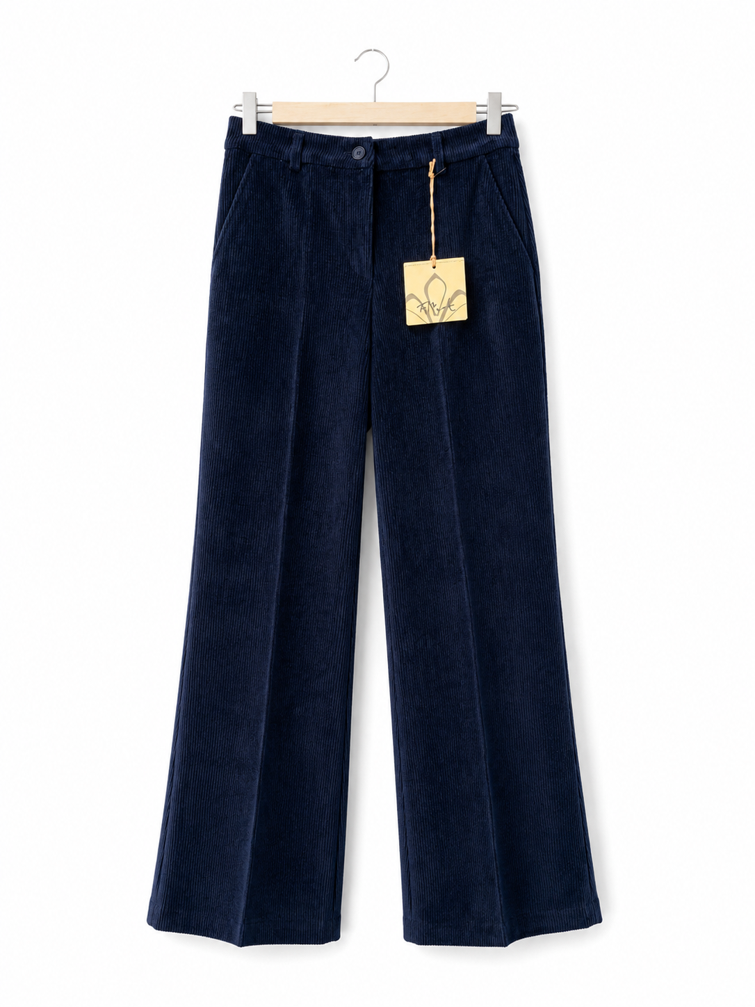 Pantalone Flirt velluto blu