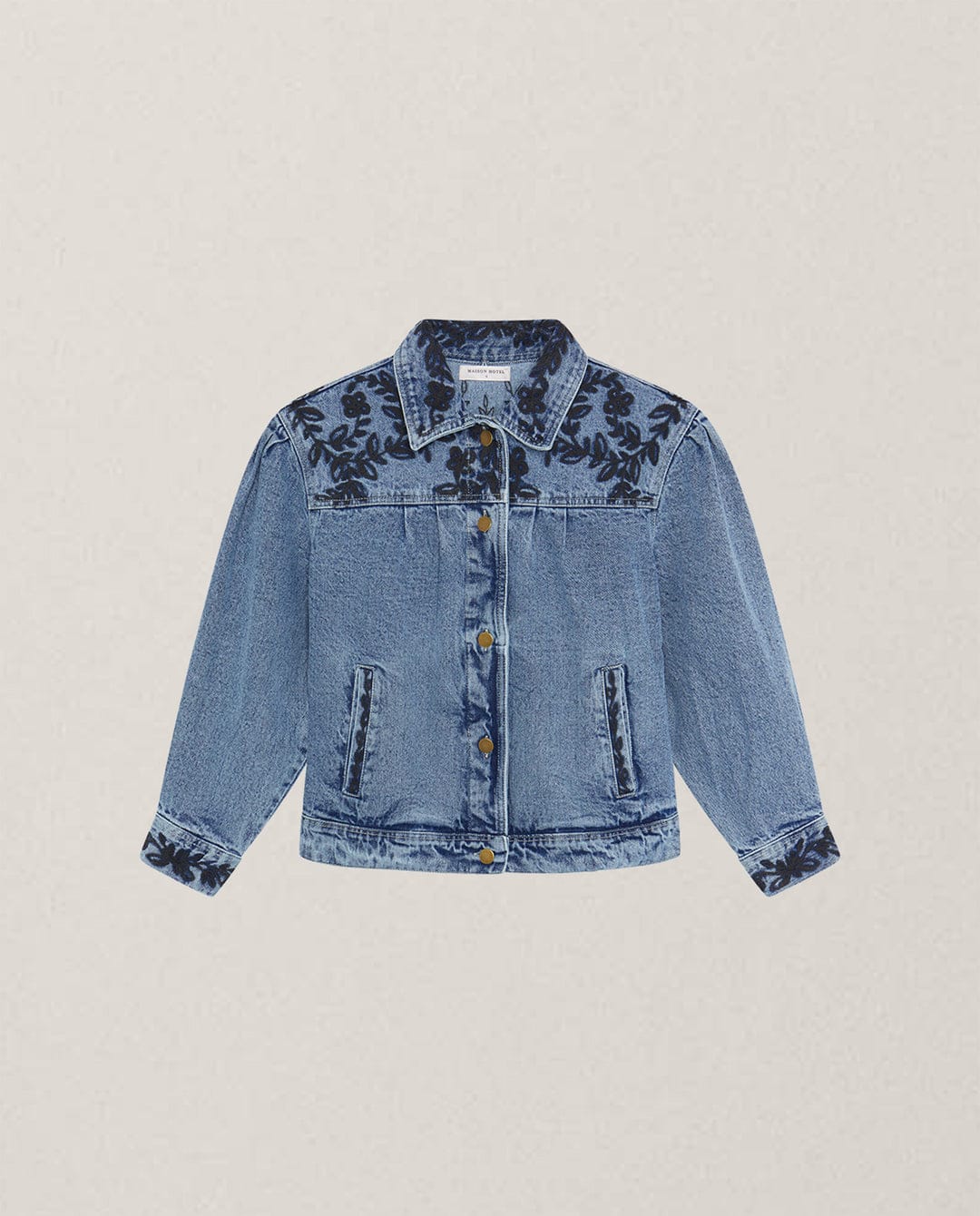 Giacca Maison Hotel Welsey Blue Western