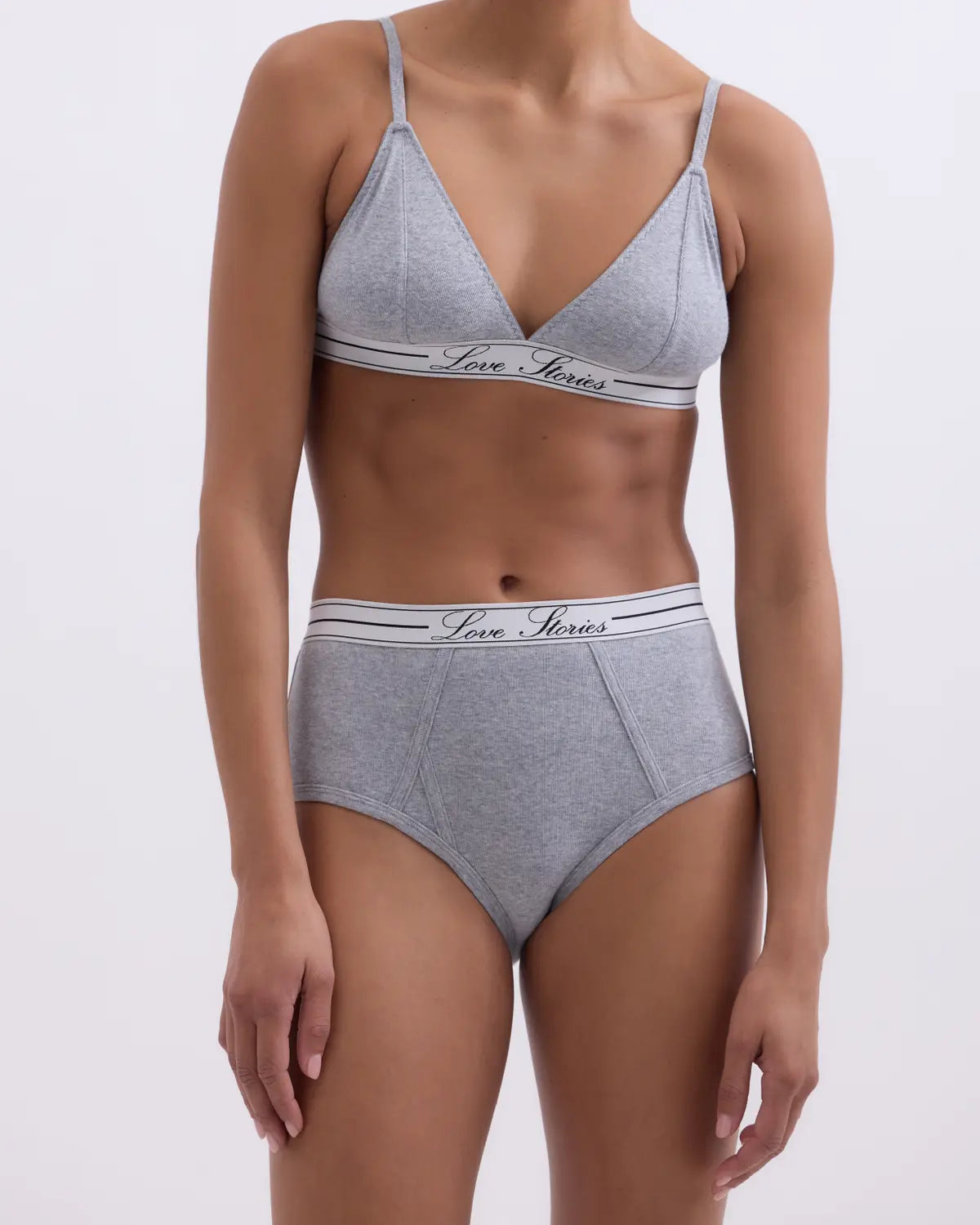 Slip Love Stories Moonflower grey
