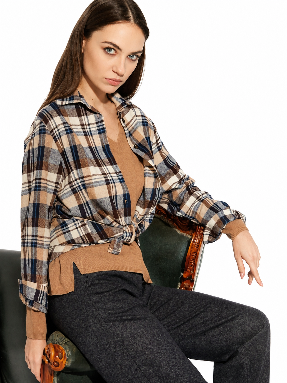 Camicia Flirt check