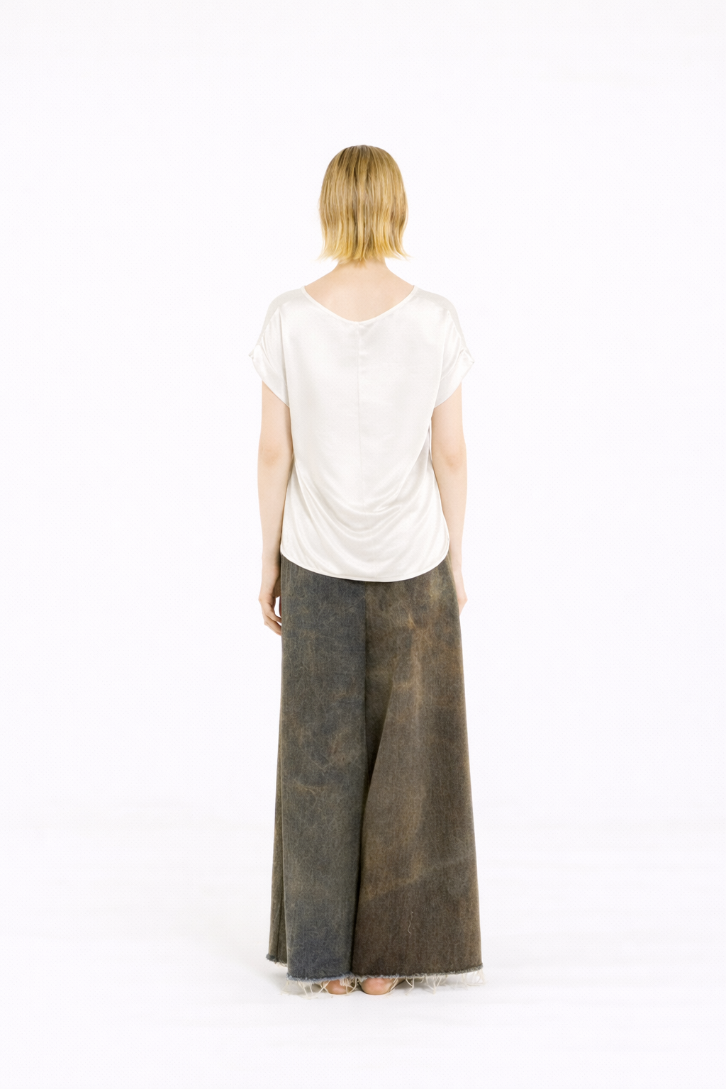 T-shirt Sanctamuerte Antique White