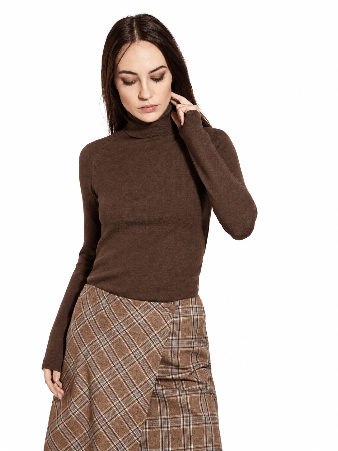 Maglia Flirt dolcevita moro