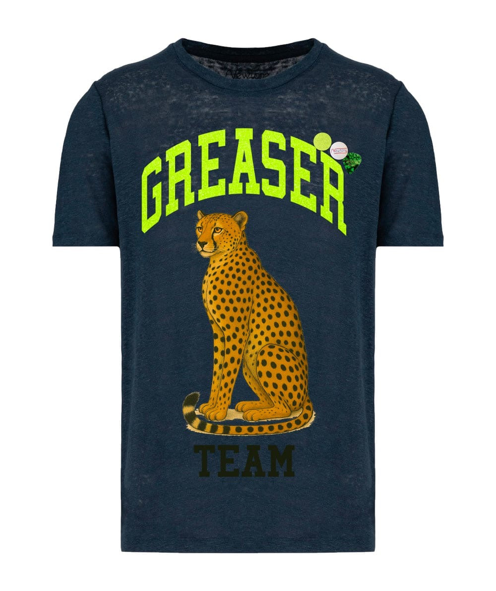T-shirt Newtone Vee Greaser Navy
