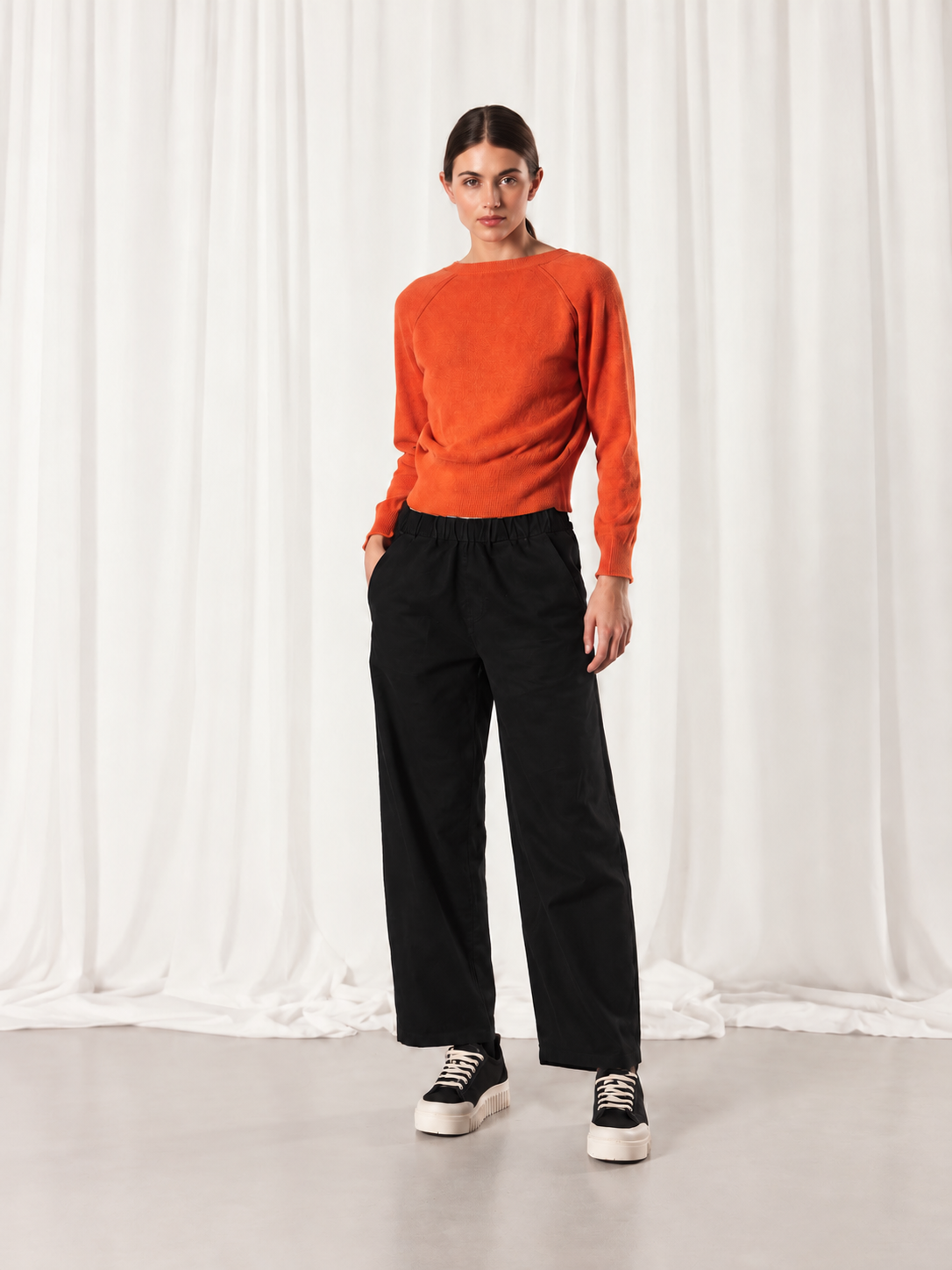 Pantalone TreBarraBi Prux Gabi black