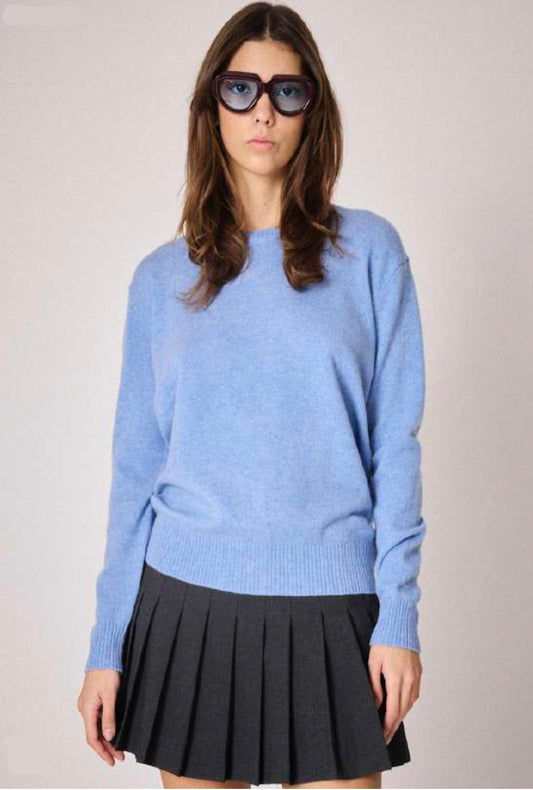 Maglione Absolut Cashmere Ysee chambray blue