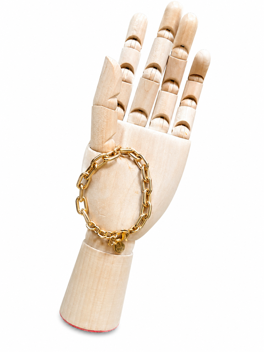 Bracciale Emmevi alluminio catena oro