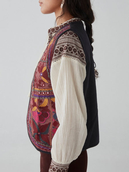 Gilet Maison Hotel  Payal - Purshkar Grape