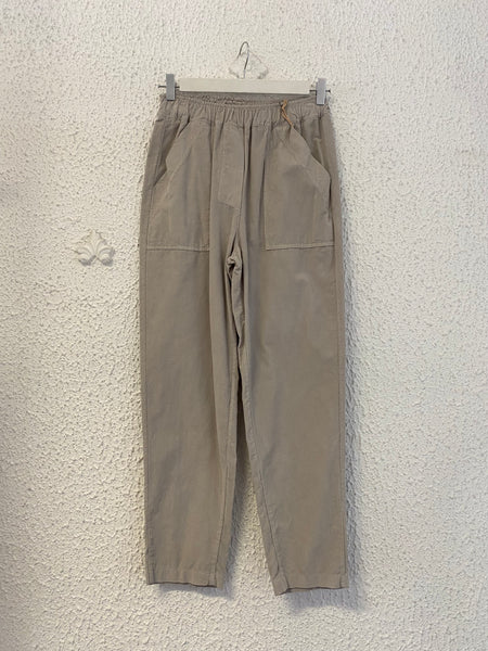 Pantalone Flirt velluto micro costa ghiaccio