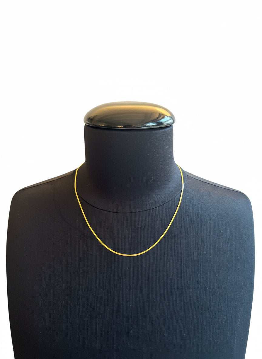 Collana Emmevi snake sottile