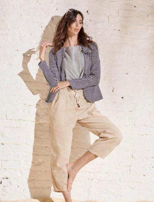 Pantalone Flirt tasconi sabbia