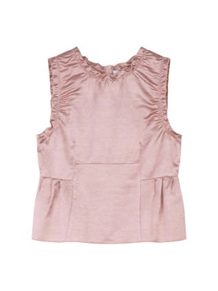 Top Tela Esme raso rosa