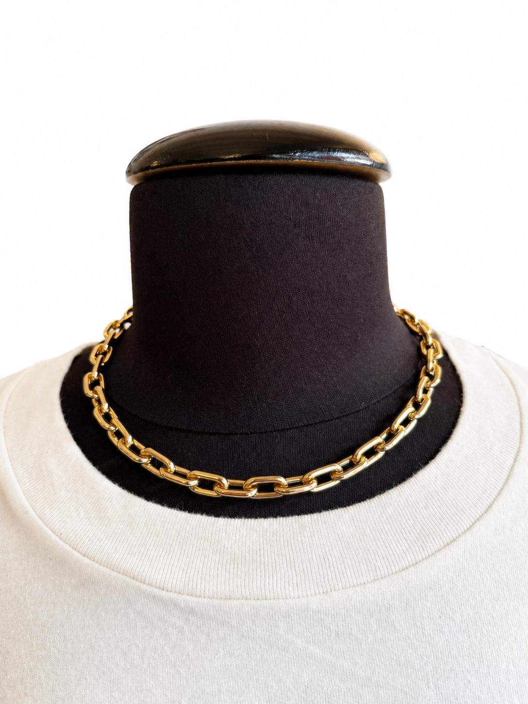 Collana Emmevi alluminio catena oro