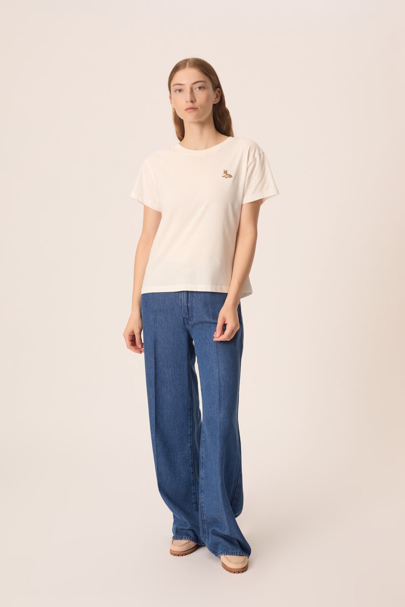 T-shirt Des Petits Hauts Fantine ecru