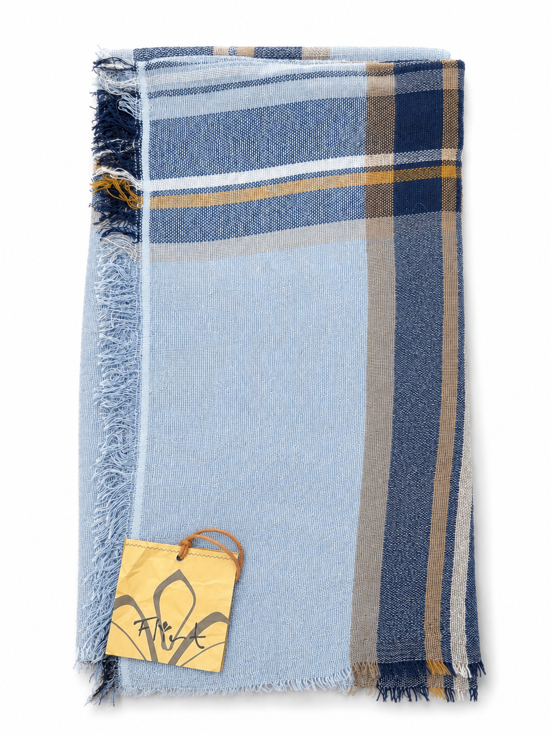 Sciarpa Flirt tartan sky