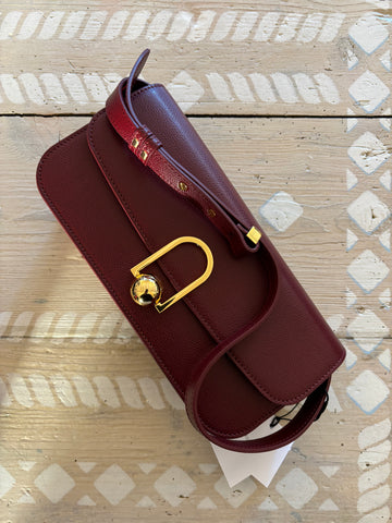 Borsa Maestoso Eon baguette bordeaux