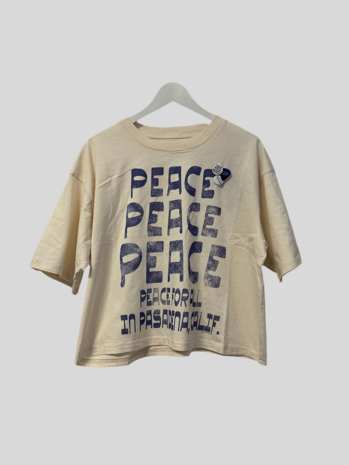 T-shirt Newtone Crooper Pasadena Peace