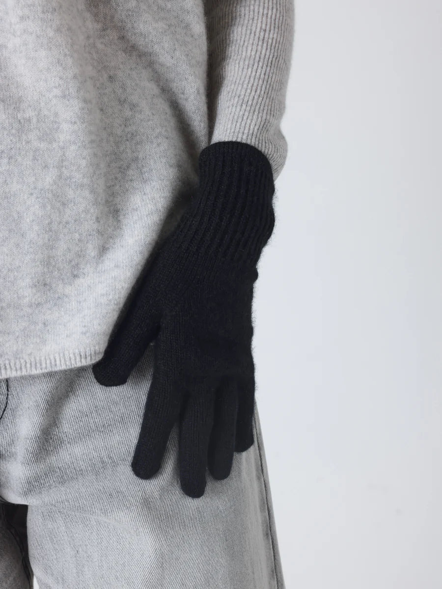 Guanti Absolut Cashmere Lorenza black