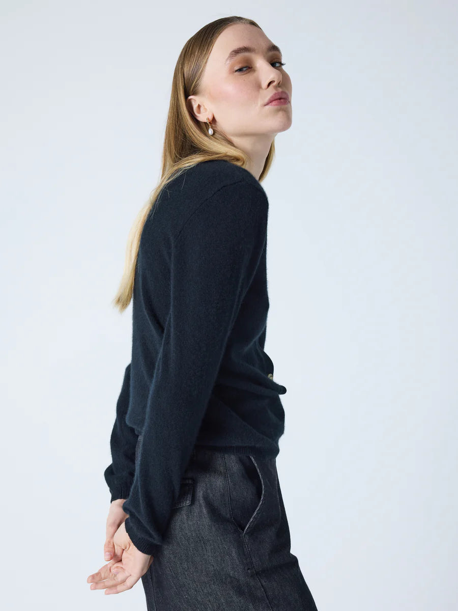 Cardigan Absolut Cashmere Maddalena black