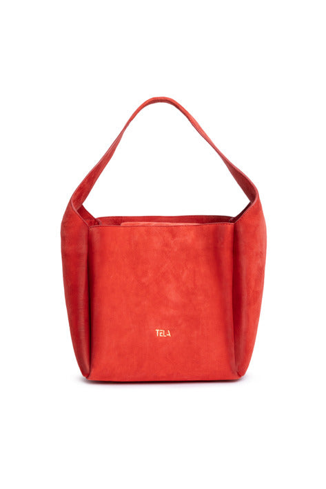 Borsa Tela Amica rosso