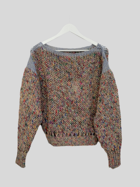 Maglione Chiara Bertani melange multicolore