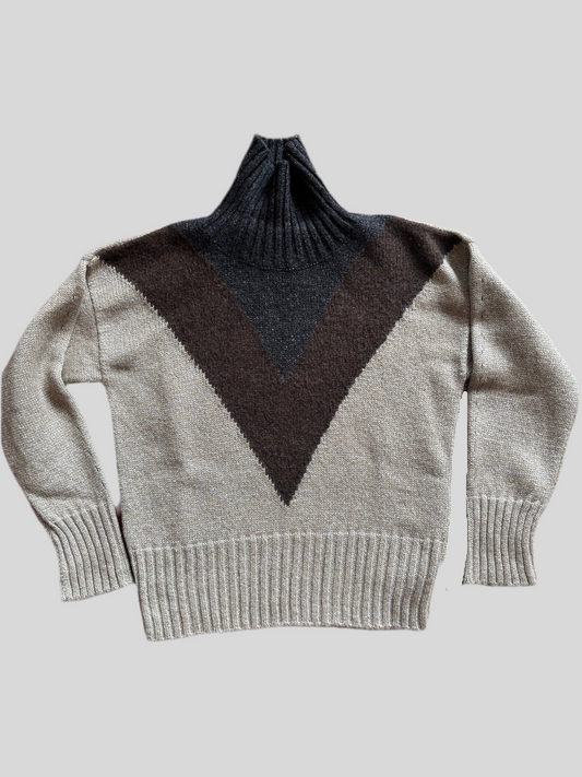 Maglione Chiara Bertani geometria