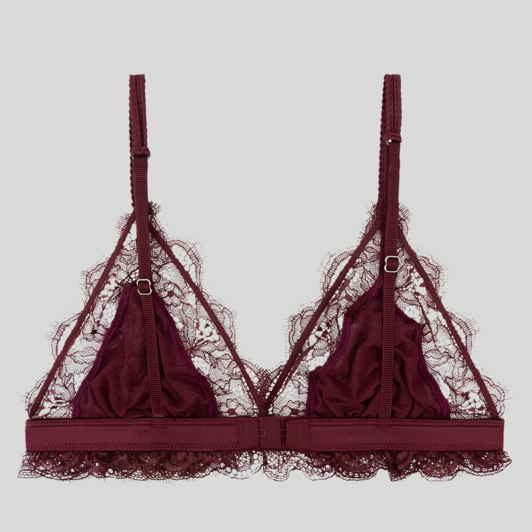 Bralette Love Stories Love Lacy Burgundy