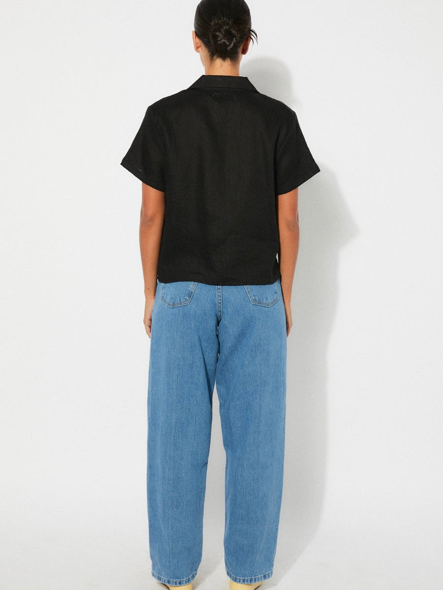 Camicia Rita Row Amber nera
