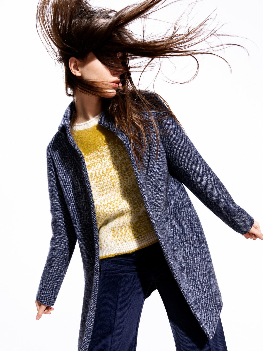 Maglione Flirt degradé lime