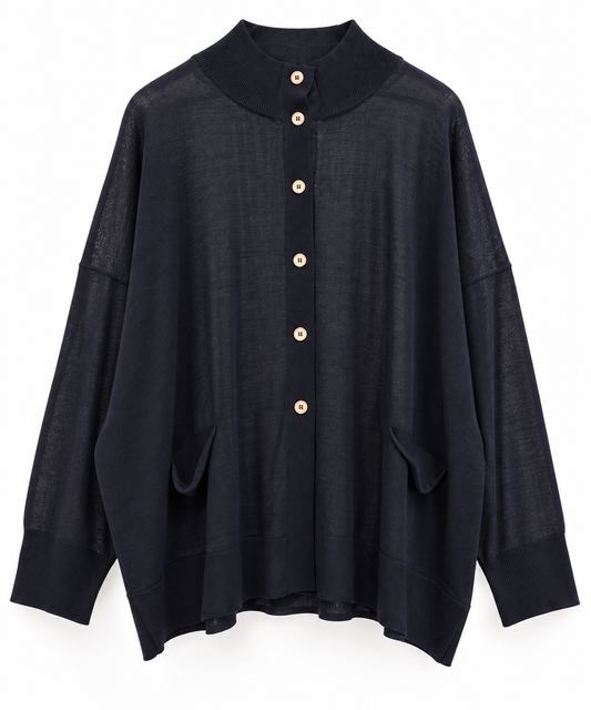 Cardigan Laboratorio blu