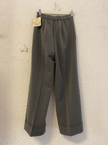 Pantalone Flirt ampio grigio