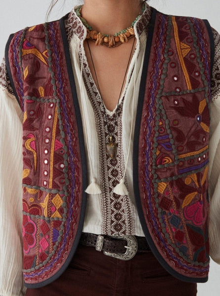 Gilet Maison Hotel  Payal - Purshkar Grape